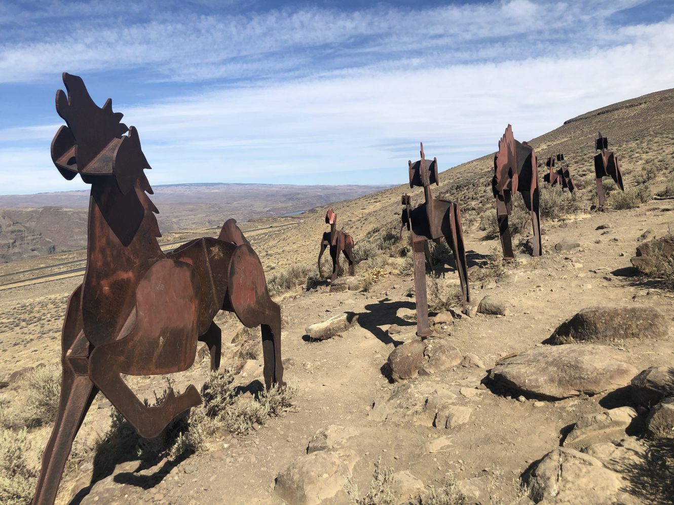 Wild horse monument 4